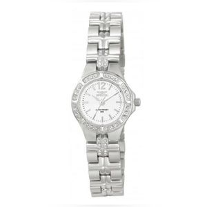 NEW INVICTA Watch in Box- Wildflower Silver Dial Stainless Steel Ladies- 0126